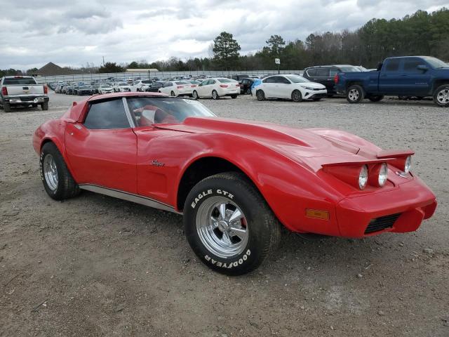 1Z37L6S410454 - 1976 CHEVROLET CORVETTE RED photo 4