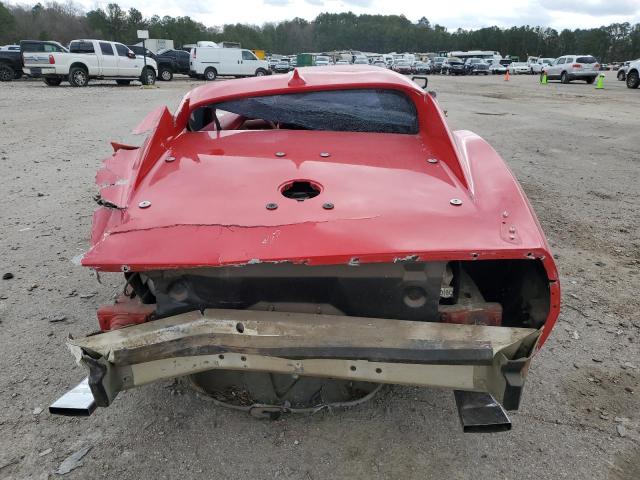 1Z37L6S410454 - 1976 CHEVROLET CORVETTE RED photo 6