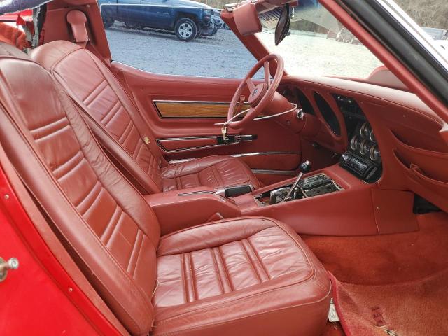 1Z37L6S410454 - 1976 CHEVROLET CORVETTE RED photo 7