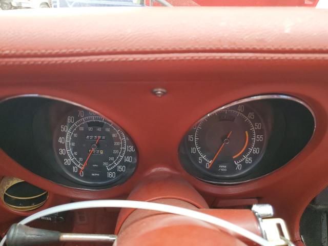 1Z37L6S410454 - 1976 CHEVROLET CORVETTE RED photo 9