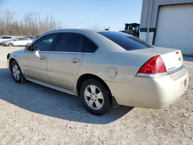 2G1WT57N291250270 - 2009 CHEVROLET IMPALA 1LT BEIGE photo 2