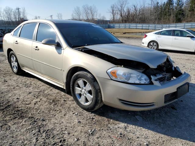 2G1WT57N291250270 - 2009 CHEVROLET IMPALA 1LT BEIGE photo 4