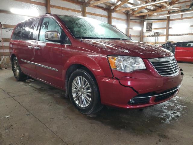 2C4RC1CG3FR716919 - 2015 CHRYSLER TOWN & COU TOURING L MAROON photo 4