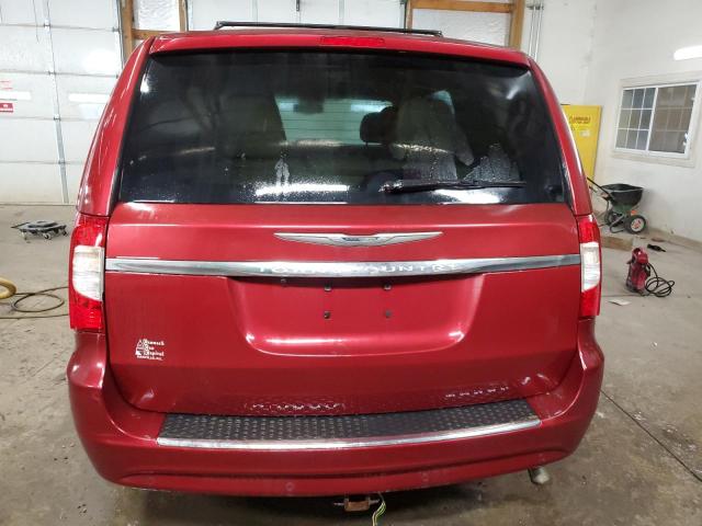 2C4RC1CG3FR716919 - 2015 CHRYSLER TOWN & COU TOURING L MAROON photo 6