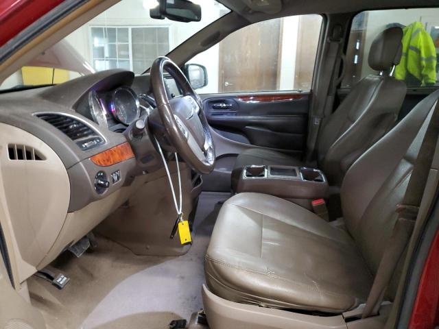 2C4RC1CG3FR716919 - 2015 CHRYSLER TOWN & COU TOURING L MAROON photo 7