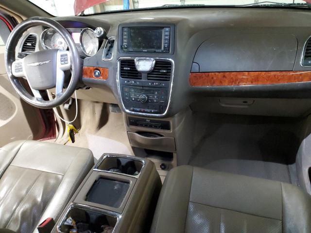 2C4RC1CG3FR716919 - 2015 CHRYSLER TOWN & COU TOURING L MAROON photo 8