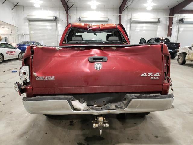 1D7HU18287S102637 - 2007 DODGE RAM 1500 ST MAROON photo 6