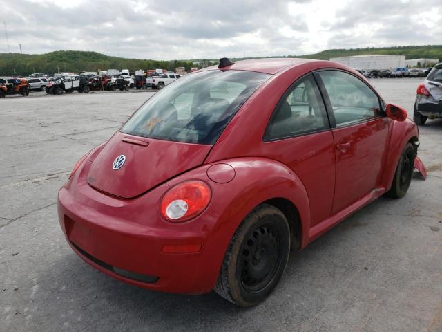 3VWPG3AG6AM009160 - 2010 VOLKSWAGEN NEW BEETLE RED photo 4