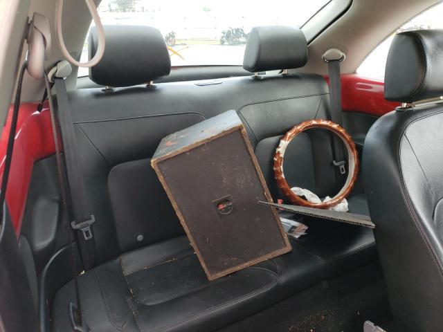 3VWPG3AG6AM009160 - 2010 VOLKSWAGEN NEW BEETLE RED photo 6