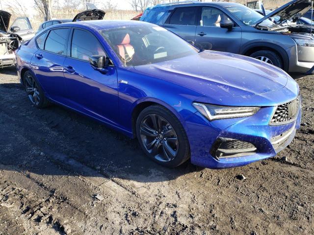 19UUB5F57PA003642 - 2023 ACURA TLX TECH A BLUE photo 4