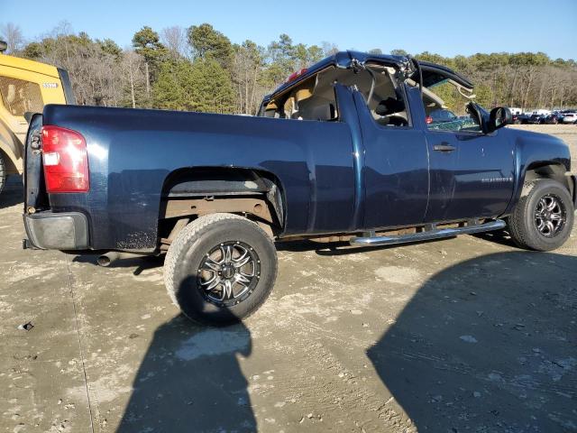 1GCEC19X57Z605995 - 2007 CHEVROLET SILVERADO C1500 CLASSIC Mavi foto 3