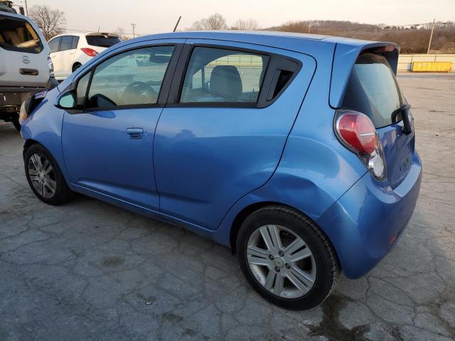 KL8CB6S98EC427544 - 2014 CHEVROLET SPARK LS BLUE photo 2