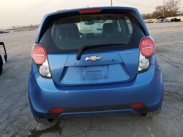 KL8CB6S98EC427544 - 2014 CHEVROLET SPARK LS BLUE photo 6