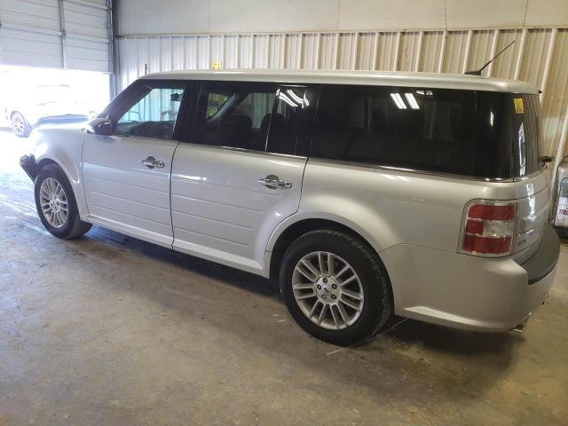 2FMGK5C86JBA16187 - 2018 FORD FLEX SEL SILVER photo 2