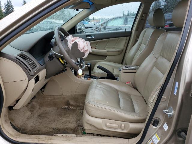 1HGCM66585A042054 - 2005 HONDA ACCORD EX GOLD photo 7