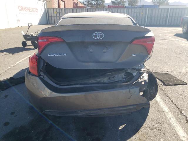 5YFBURHE8HP715644 - 2017 TOYOTA COROLLA L BROWN photo 6