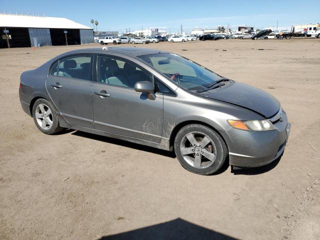 1HGFA168X7L055088 - 2007 HONDA CIVIC EX GRAY photo 4