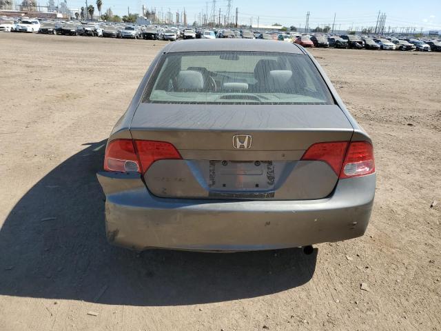 1HGFA168X7L055088 - 2007 HONDA CIVIC EX GRAY photo 6