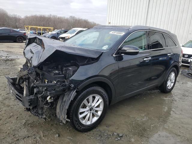 5XYPG4A37KG528576 - 2019 KIA SORENTO L BLACK photo 1