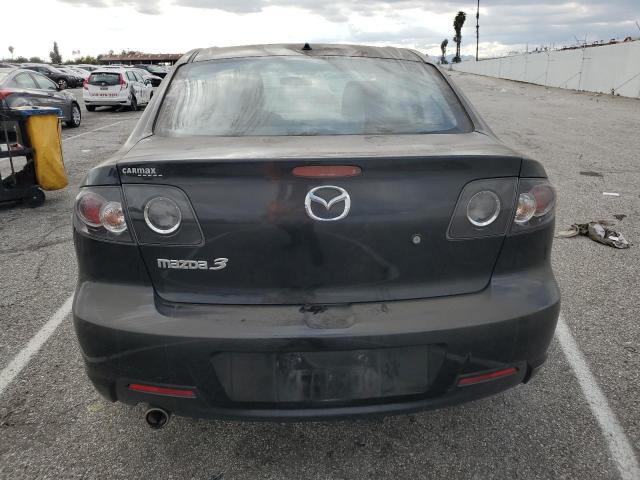 JM1BK32G381842271 - 2008 MAZDA 3 I BLACK photo 6