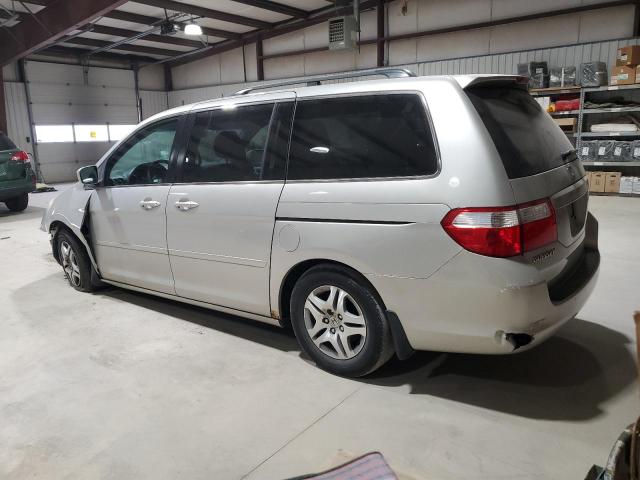 5FNRL38427B036503 - 2007 HONDA ODYSSEY EX SILVER photo 2