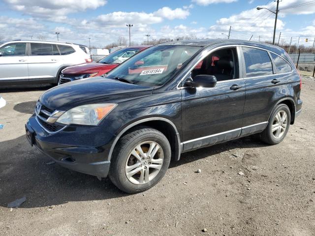 5J6RE4H71AL070344 - 2010 HONDA CR-V EXL BLACK photo 1