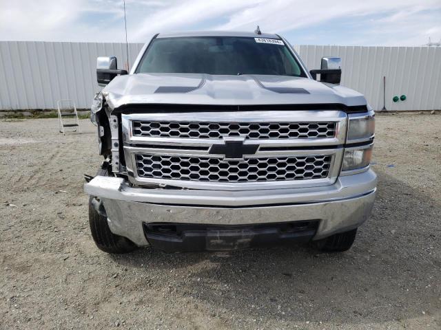 1GCVKREC1FZ431166 - 2015 CHEVROLET SILVERADO K1500 LT SILVER photo 5