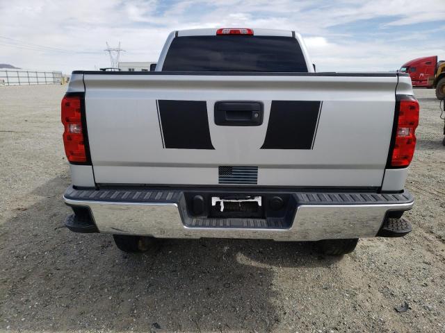 1GCVKREC1FZ431166 - 2015 CHEVROLET SILVERADO K1500 LT SILVER photo 6