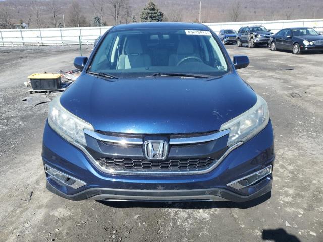 2HKRM4H56FH627199 - 2015 HONDA CR-V EX BLUE photo 5