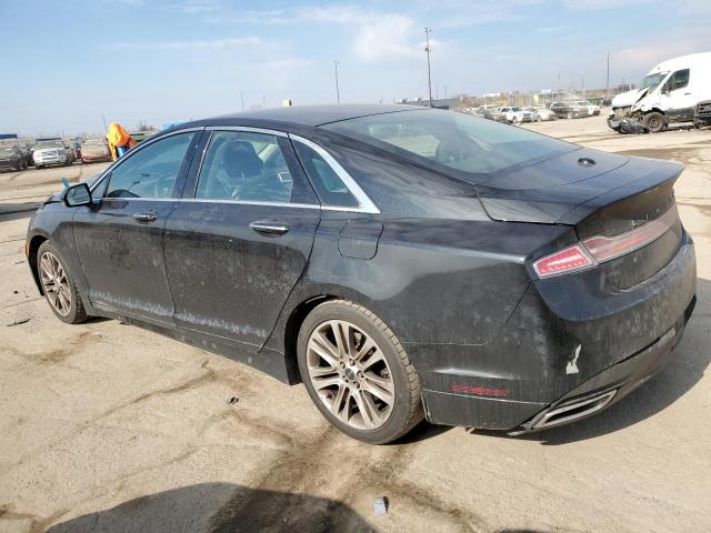 3LN6L2GK6DR808441 - 2013 LINCOLN MKZ BLACK photo 2