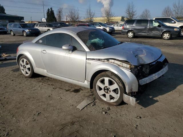 TRUWT28N621002545 - 2002 AUDI TT QUATTRO SILVER photo 4