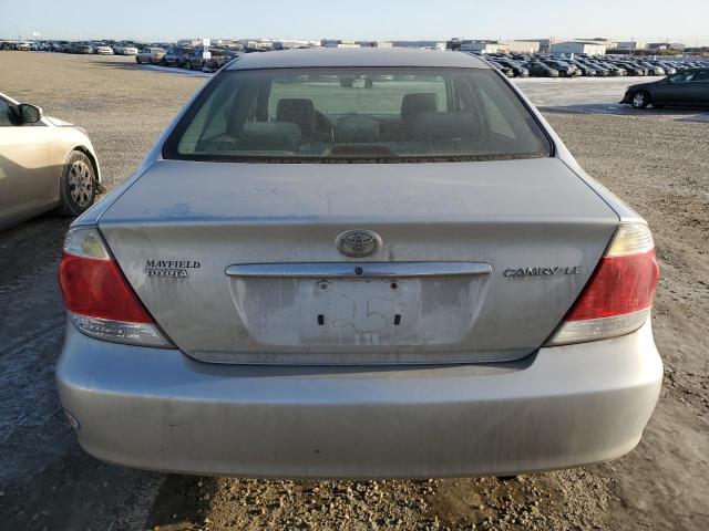 4T1BE32K96U140877 - 2006 TOYOTA CAMRY LE SILVER photo 6