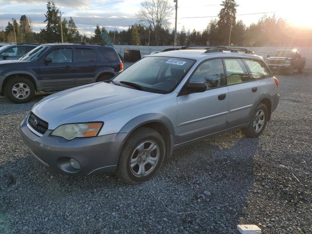 4S4BP61C567343494 - 2006 SUBARU LEGACY OUTBACK 2.5I SILVER photo 1