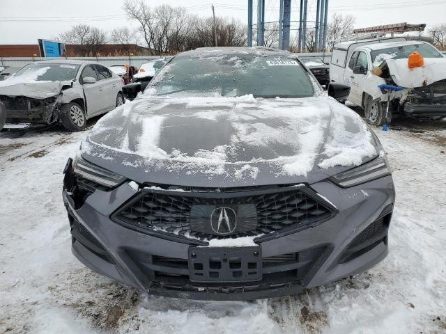 19UUB6F57MA011497 - 2021 ACURA TLX TECH A GRAY photo 5