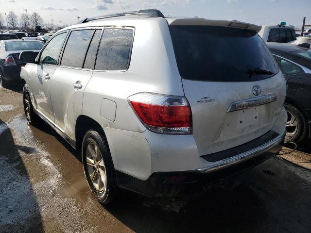 5TDBK3EH5BS067406 - 2011 TOYOTA HIGHLANDER BASE WHITE photo 2