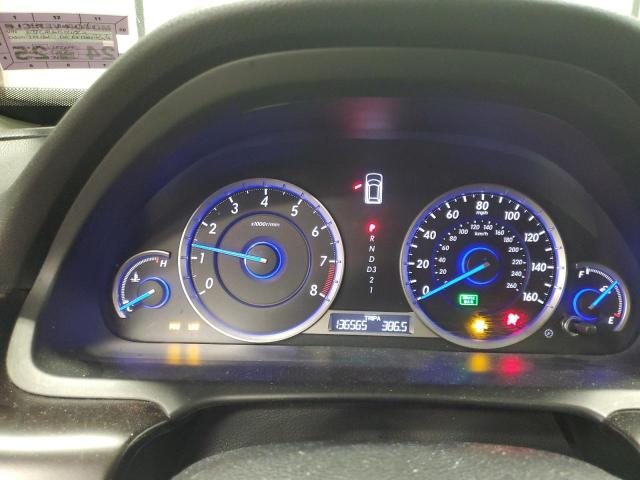 5J6TF3H52FL001987 - 2015 HONDA CROSSTOUR EXL შავი ფოტო 9