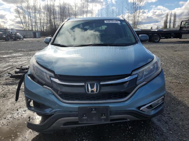 2HKRM4H78GH667190 - 2016 HONDA CR-V EXL TURQUOISE photo 5