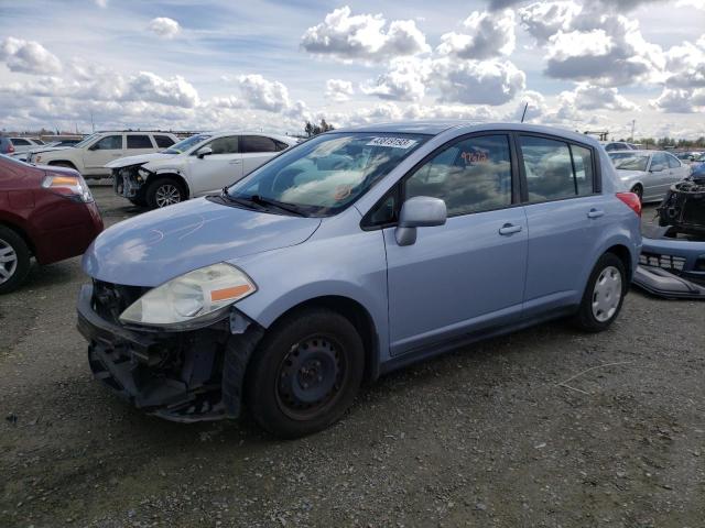 3N1BC13E89L391382 - 2009 NISSAN VERSA S BLUE photo 1