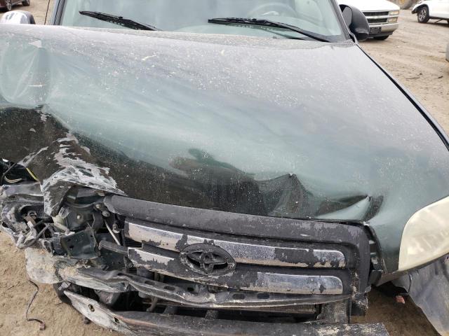5TBRU34145S449260 - 2005 TOYOTA TUNDRA ACCESS CAB SR5 GREEN photo 11