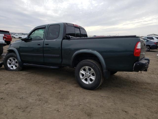 5TBRU34145S449260 - 2005 TOYOTA TUNDRA ACCESS CAB SR5 GREEN photo 2