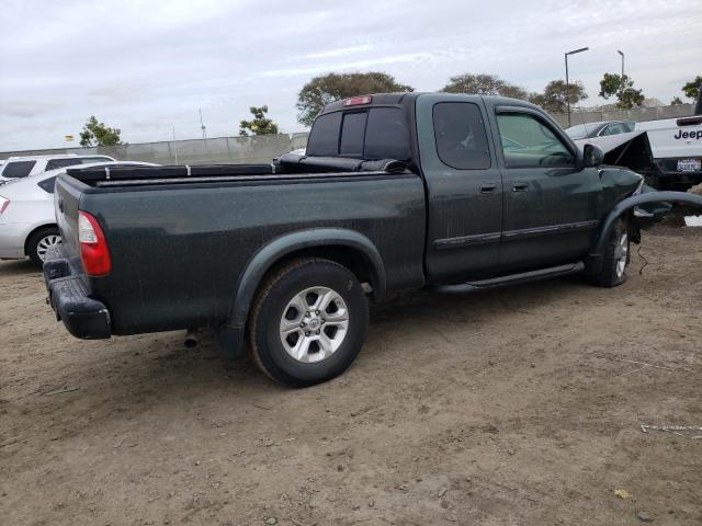 5TBRU34145S449260 - 2005 TOYOTA TUNDRA ACCESS CAB SR5 GREEN photo 3