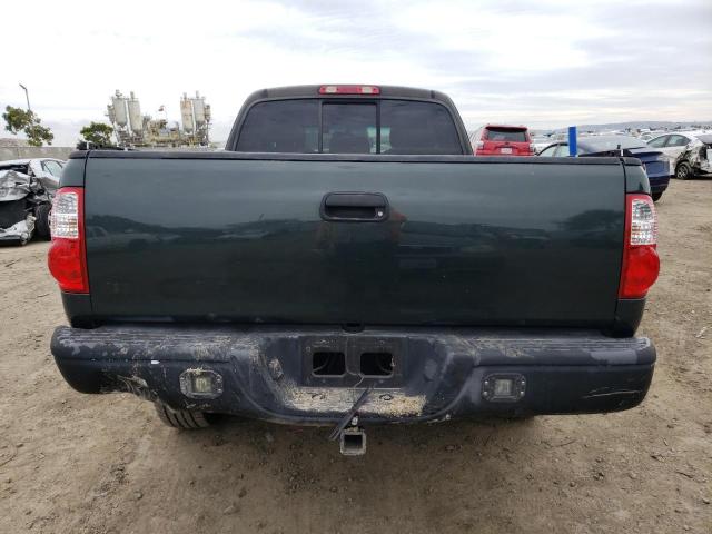 5TBRU34145S449260 - 2005 TOYOTA TUNDRA ACCESS CAB SR5 GREEN photo 6