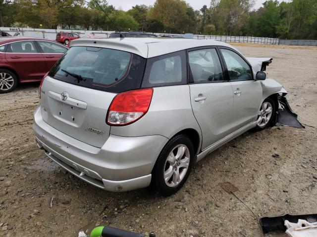 2T1KR32EX3C027886 - 2003 TOYOTA COROLLA MA XR SILVER photo 4