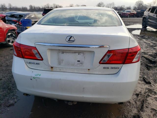 JTHBJ46G672027136 - 2007 LEXUS ES 350 WHITE photo 6