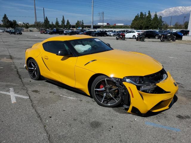 WZ1DB4C06LW032291 - 2020 TOYOTA SUPRA BASE YELLOW photo 4