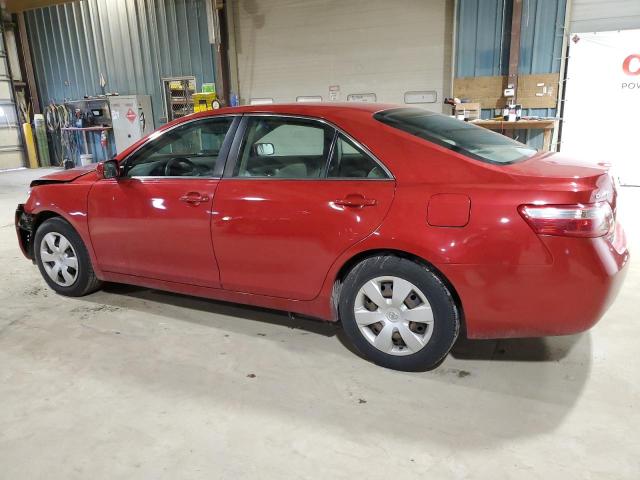 4T1BE46K87U009330 - 2007 TOYOTA CAMRY CE RED photo 2