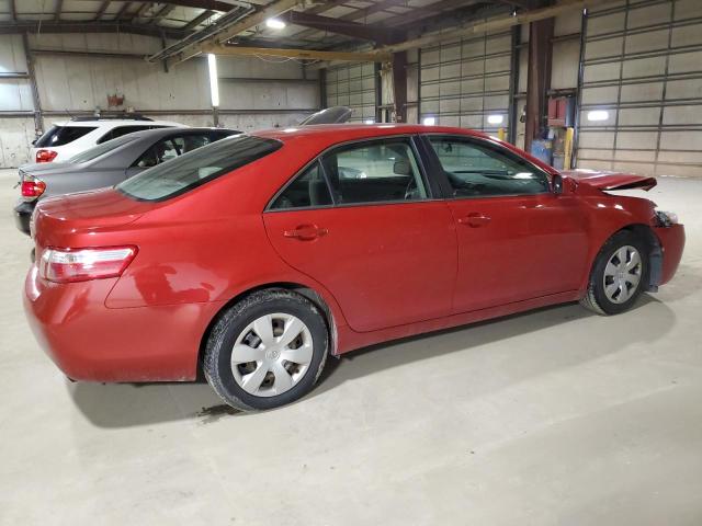 4T1BE46K87U009330 - 2007 TOYOTA CAMRY CE RED photo 3