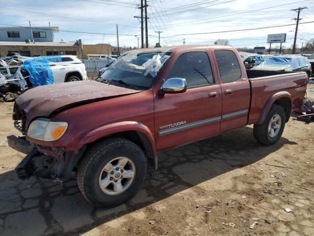 5TBBT44136S479765 - 2006 TOYOTA TUNDRA ACCESS CAB SR5 RED photo 1