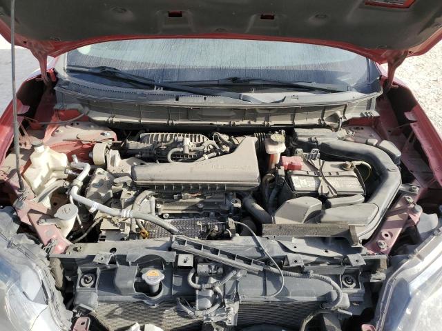 KNMAT2MT9GP661944 - 2016 NISSAN ROGUE S RED photo 11