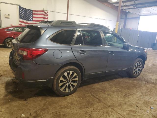 4S4BSANC5F3353638 - 2015 SUBARU OUTBACK 2.5I LIMITED BLUE photo 3